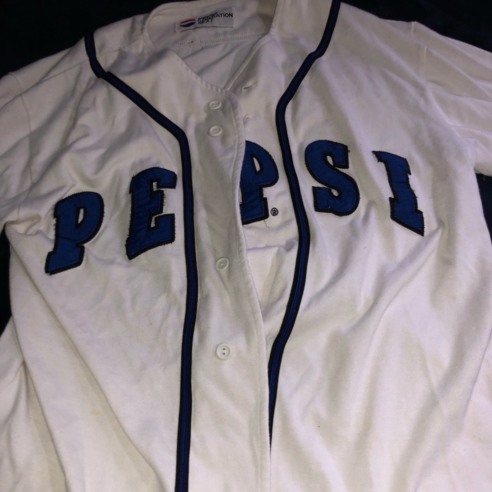 Vintage Pepsi Next Generation 1990 Button Up